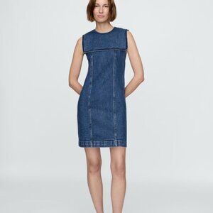 Gap x Doên Blue Sailor Collar Denim Dress